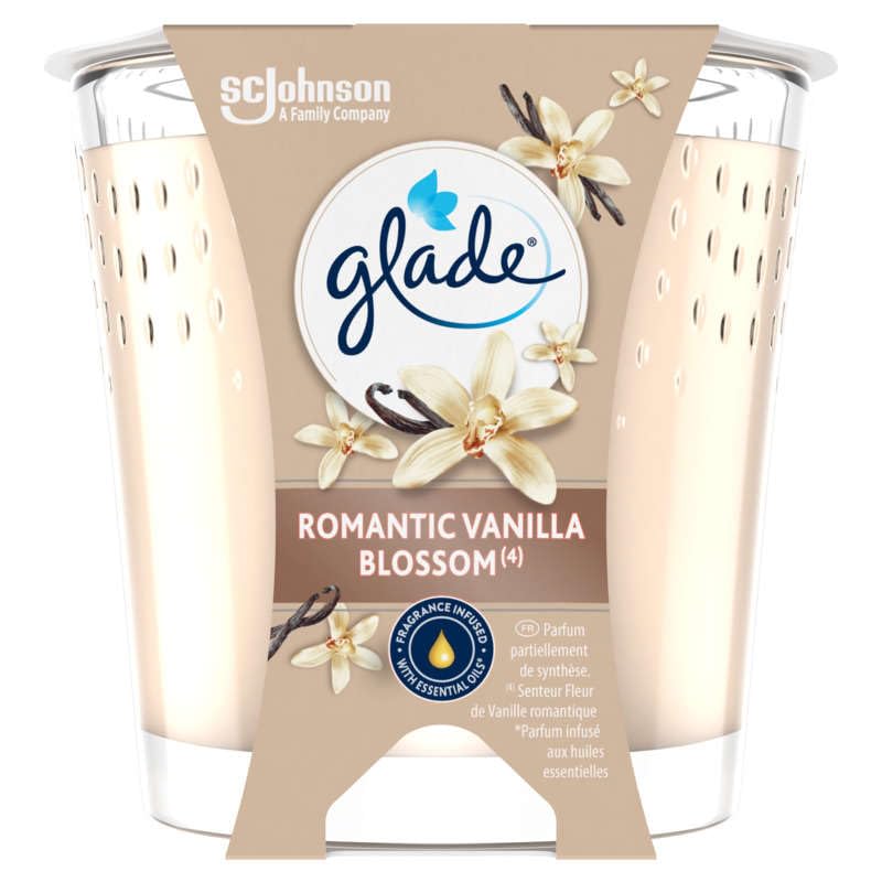 Glade Candela Vegan Profumo Infuso Oli Essenziali - Nuova...