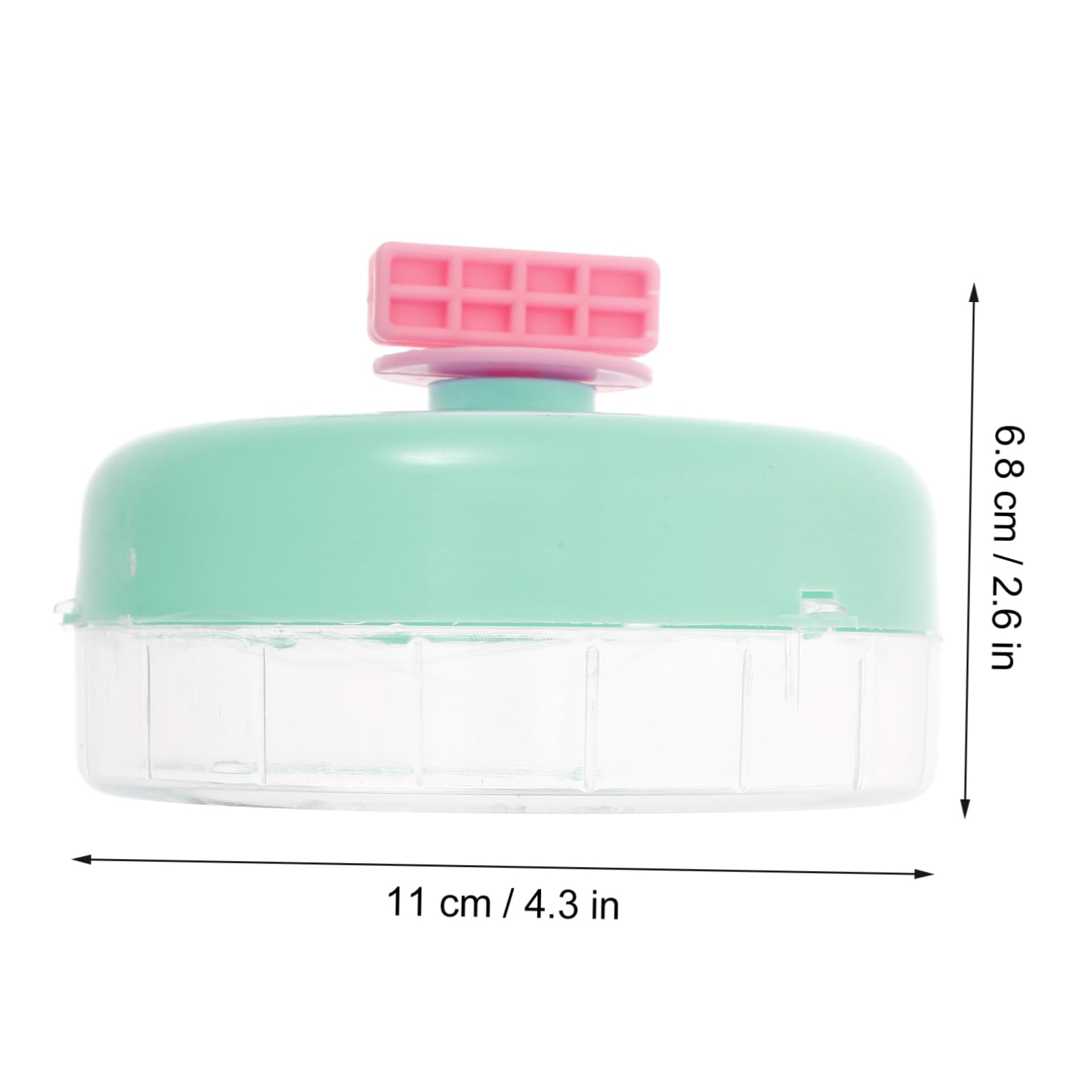 BESPORTBLE Small Pet Accessory Set Wheel Bowl Water Dispenser for Hamsters Easy Assembly Quick Compact Home