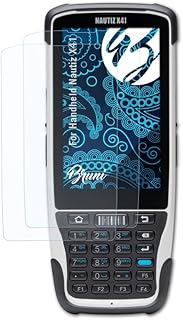 Bruni Screen Protector compatible with Handheld Nautiz X41 Protector Film, crystal clear Protective Film (2X)