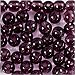 Creativ Glass Acrylic Beads, One Size, Purple