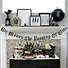 Goths Don't Age Banner - Gothic Old English Emo Birthday Party Decor
