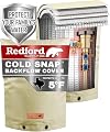 Redford Supply Co. Cold Snap (5°F), Backflow Preventer Cover, Backflow Cover, 12" W x 26" H, Pipe Insulation, Sprinkler Valve Cover, Sprinkler Covers for Outside, Well Pump Cover (Beige)