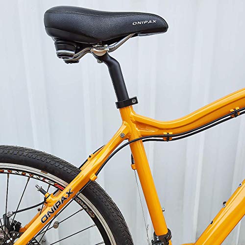 Onipax Bicycle Seat Post Clamp Aluminum Alloy 31.8Mm/34.9Mm Black (34.9Mm) #TOP4