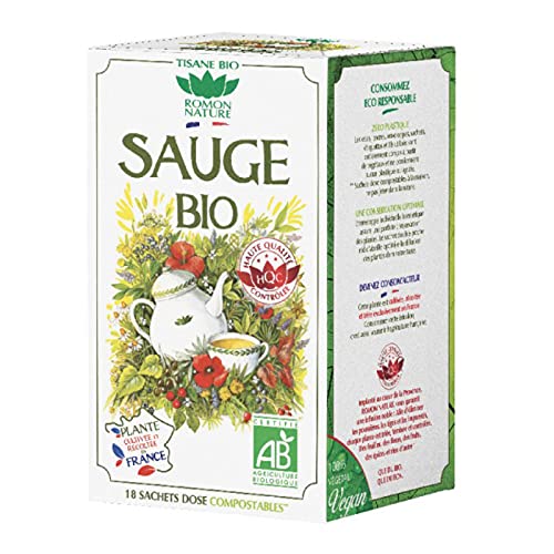 Tisane Sauge bio 18 sachets - Romon Nature