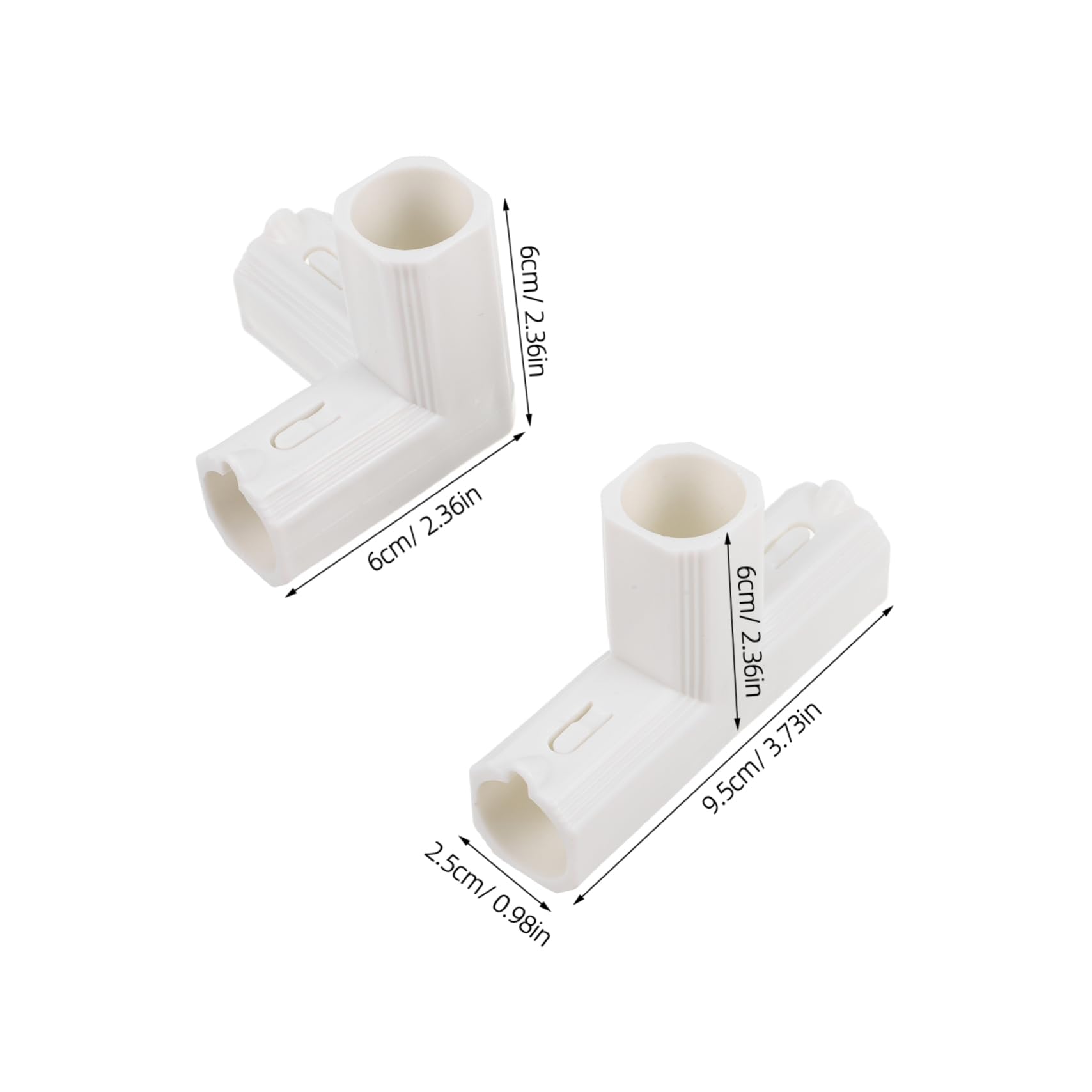 ibasenice 4pcs Playpen Connector Replacement Parts for Playpen Play Yard Safety Gate Stabilizer Plastic Easy Assembly