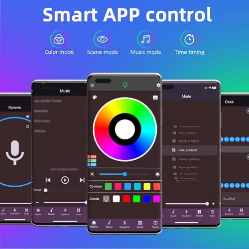 Tira LED RGB 5M con Control APP y Remoto miniatura 3