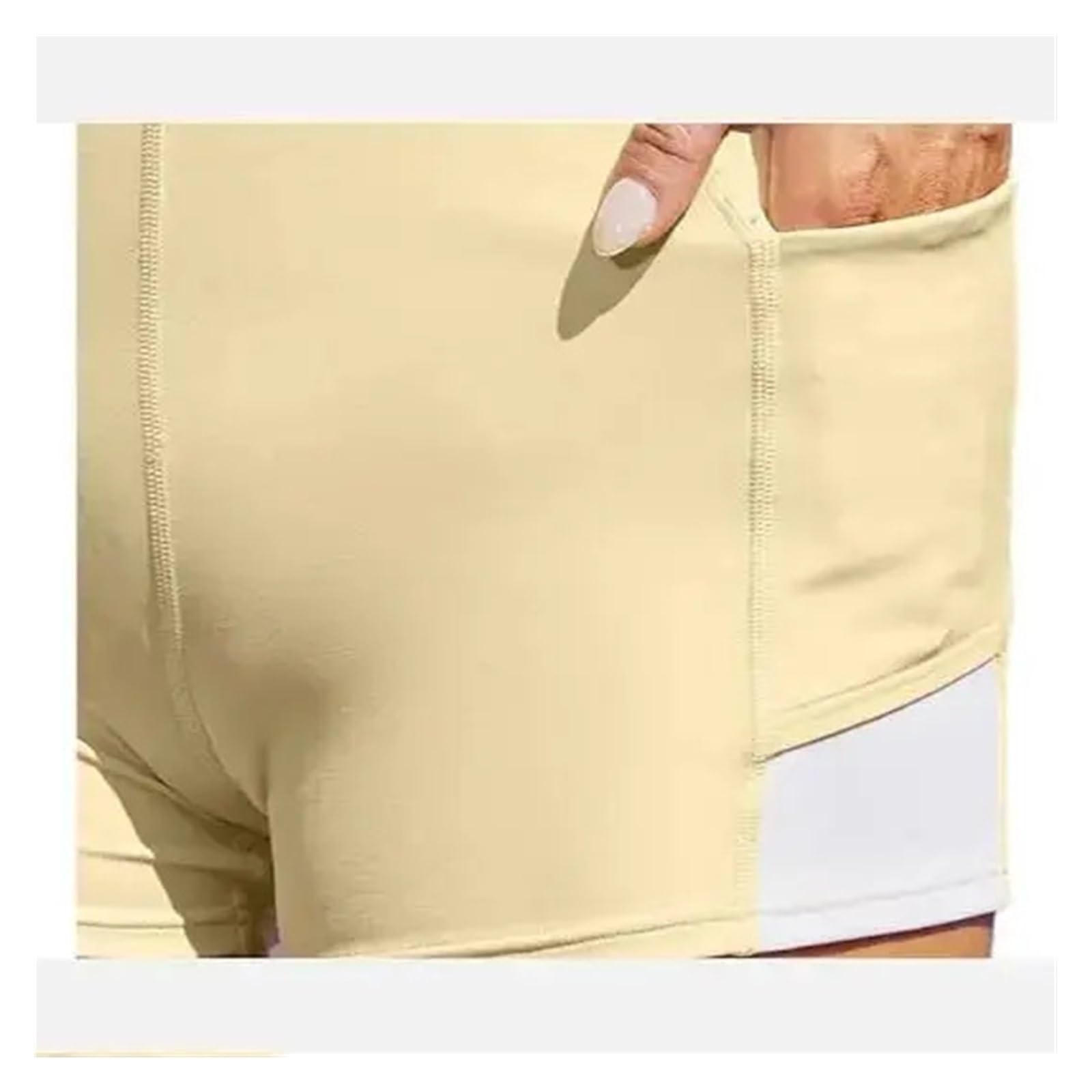 Vestido de Tenis for Mujer con Almohadillas extraíbles, Tirantes Finos Ajustables, Escote corazón, 2 Bolsillos Laterales Dobles, Ropa Golf para Tennis, Golf