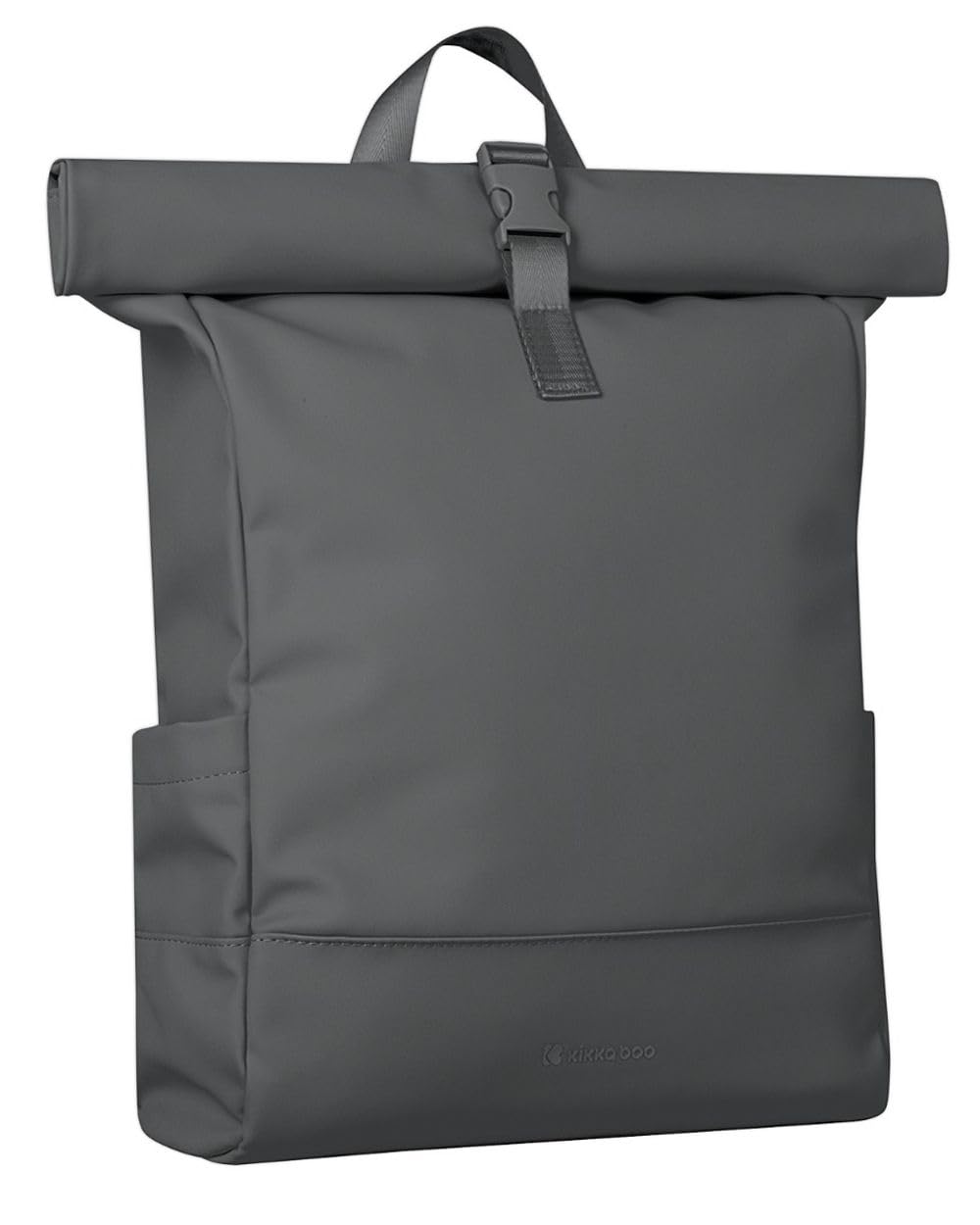 Kikkaboo Wickeltasche Jayden Rucksack Grifflänge einstellbar, Reißverschluss grau