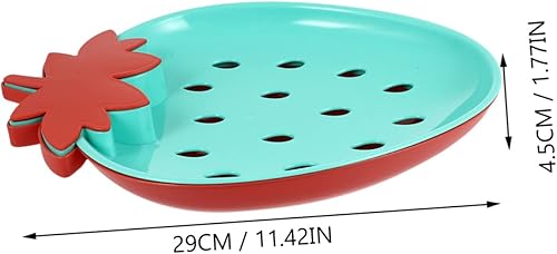 Miniatura 5 de Ciieeo Colador de cesta escurridor de doble capa, colador plegable para fregadero, frutero, bandeja para verduras, colador de cocina, platos de