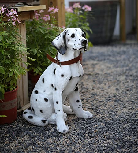 Cadeau de jardin statue de chien avec simulation de mouvement réaliste