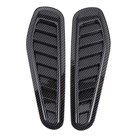Yosoo Carbon Fiber Hood Vents Cover
