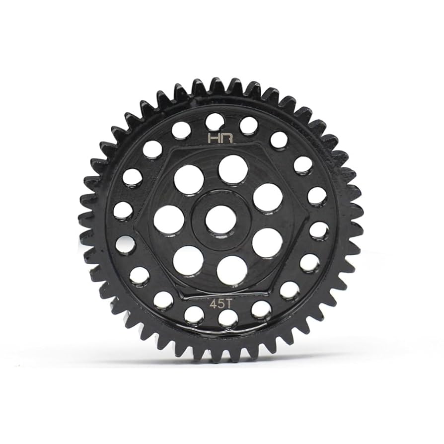 Amazon.com: Hot Racing STRXF45M08 45t 32p Steel Spur Gear