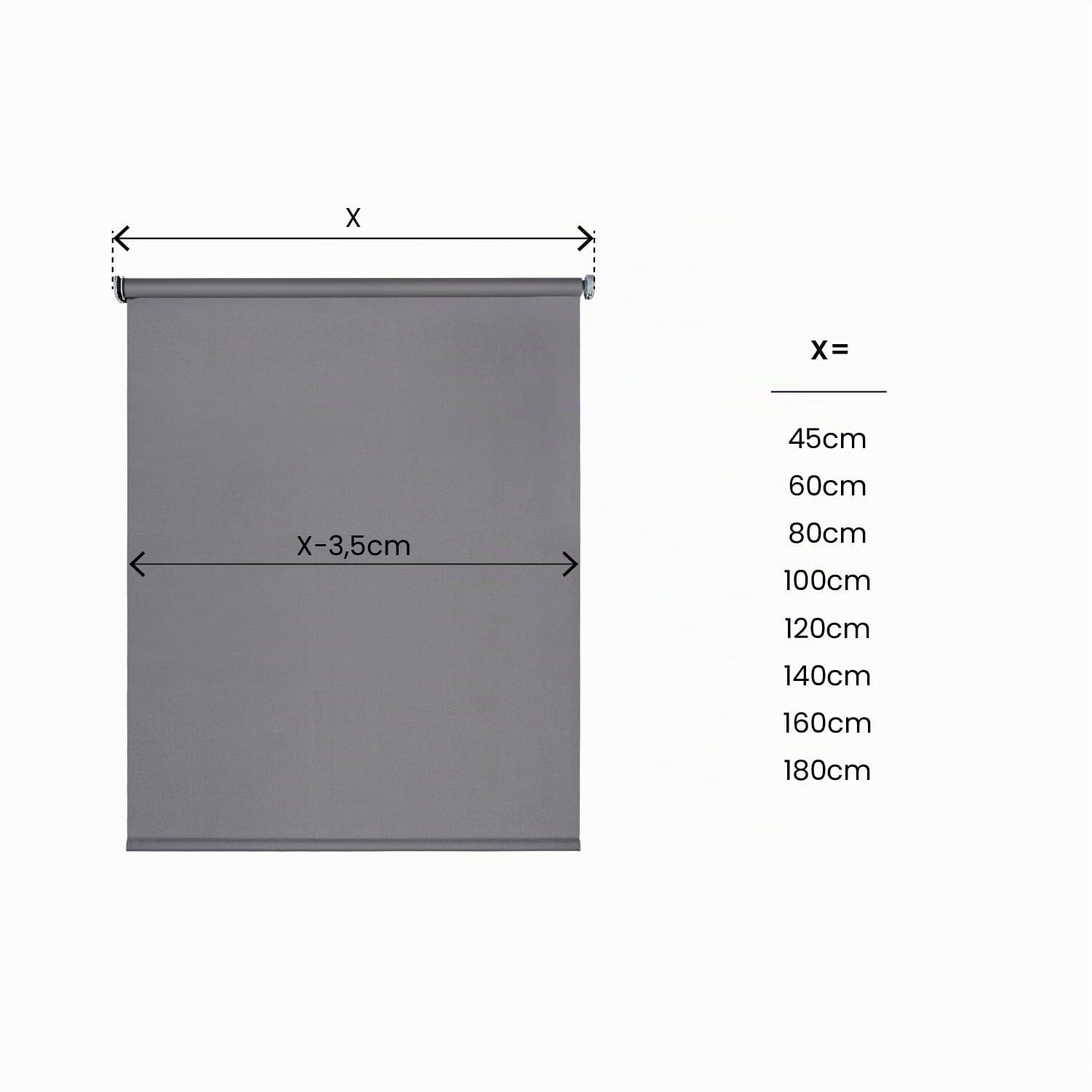 STOR PLANET | Store Électrique Intérieur Occultant Night, Isolation Thermique, Stores Motorisés pour Chambre, Cuisine, Salon, Store Automatique Fenetre et Porte | Night Gris, 120x250cm