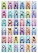 Lot de 36 mini cartes NFC pour animaux Crossing : New Horizons Amiibo Rare Village avec porte-cartes pour commutateur/commutateur Lite/Wii U
