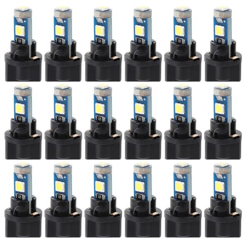 Bombillas LED T5 contra la luz tenue del cuadro de instrumentos