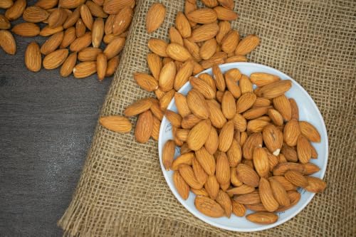 Image of THE NUT LUXURY Pure California Almonds 100gm (Badam Giri) | Premium Whole Almond Kernels | Natural Almond Nuts | Protein & Fiber Rich Dry Fruits | Healthy Snack | Fresh Crunchy California Badam