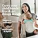 Nalakai Luxury Ring Sling Baby Carrier, Soft Linen Baby Sling, Baby Wrap, Wear Your Little One Close to Your Heart, Comfort, Style
