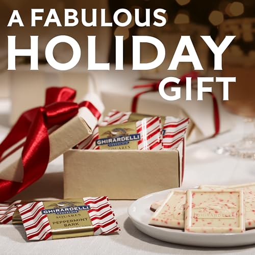 image for GHIRARDELLI Peppermint Bark Snowmen – Limited Edition Holiday Chocol
