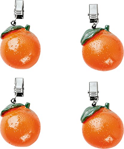 4pk tablecloth weights orange
