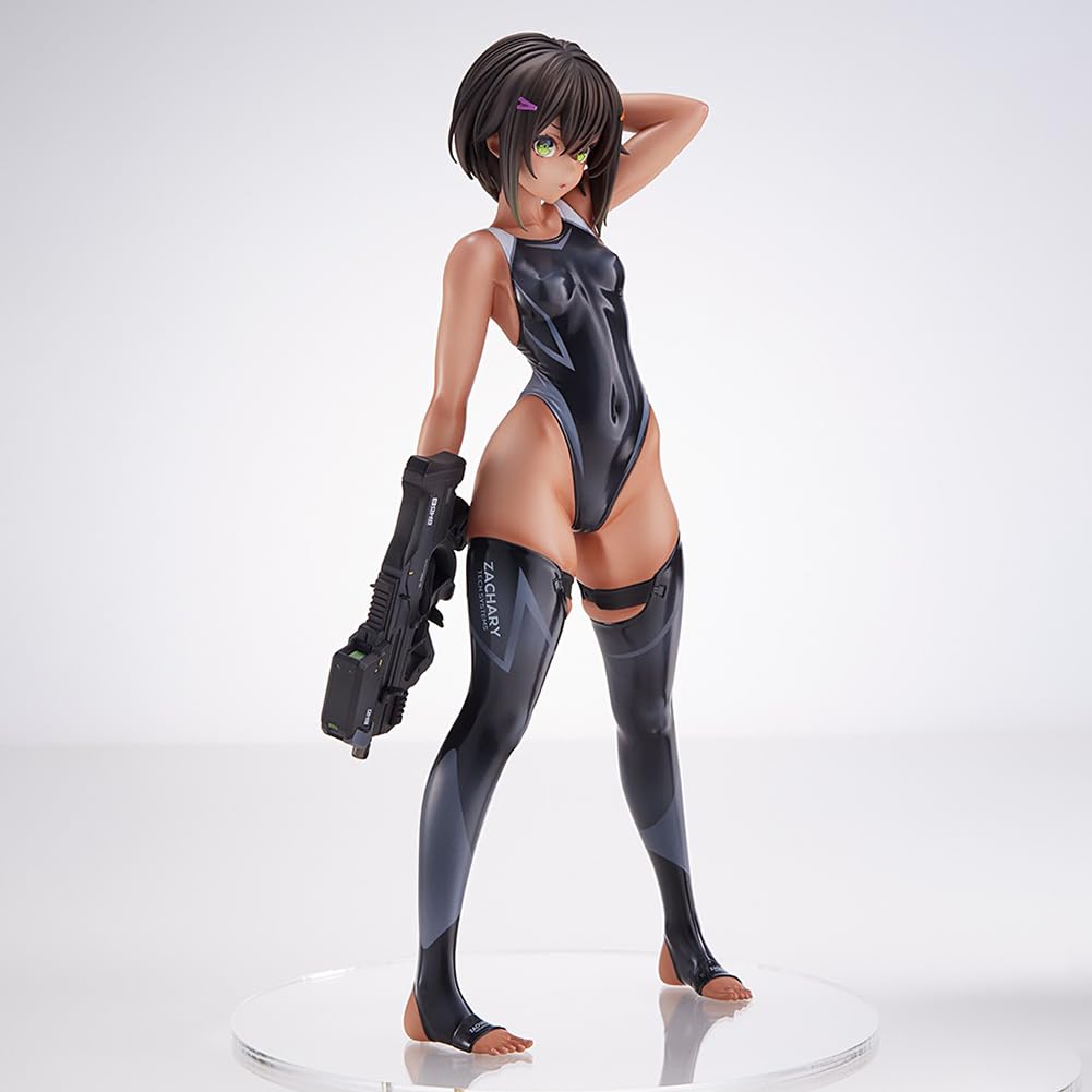 QAHEART Minarai Nurse Tsukiyomi Ai Figures Anime Girls Figure Original Painting Illustration Anime Figurine 25CM: Suieibu No Buchou-chan 1pcs 22cm/8.66inch