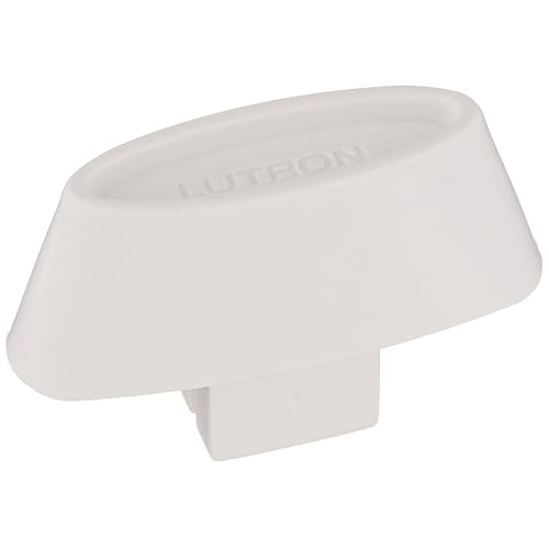 Lutron Glyder Dimmer Replacement Knob, GKWH, White, 1 Count