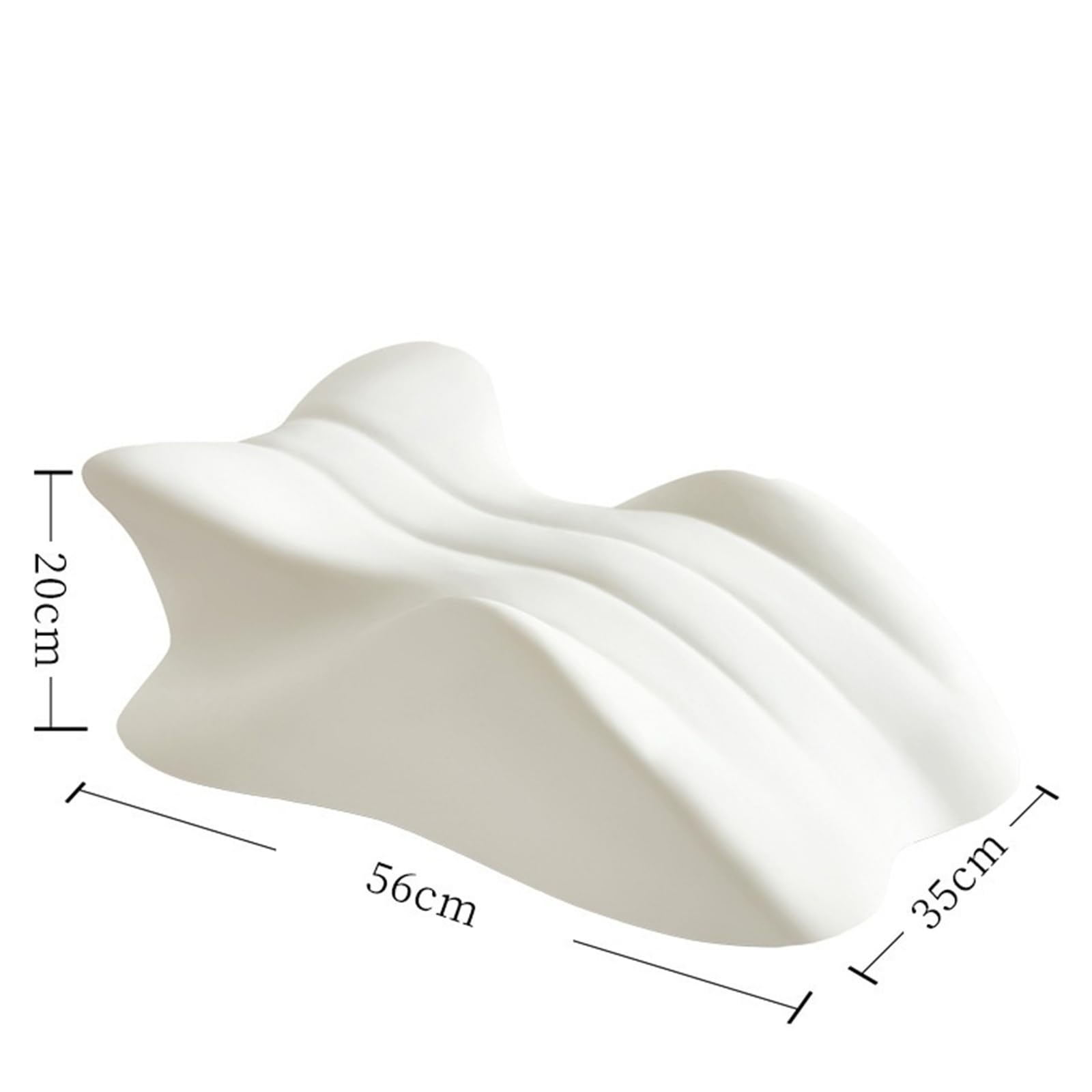 Cuscino multifunzionale per coppie, cuscino per dormire (caffè)