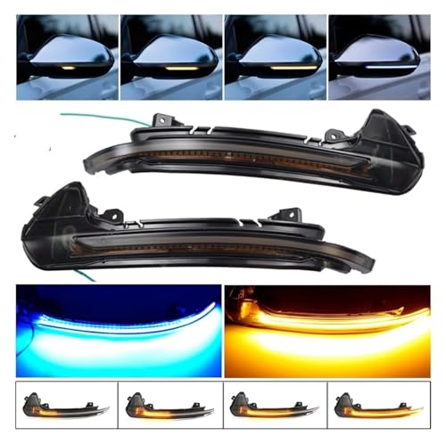 Intermitentes dinámicos LED de espejo para Audi A6 C7 y RS6 2013-2018 6