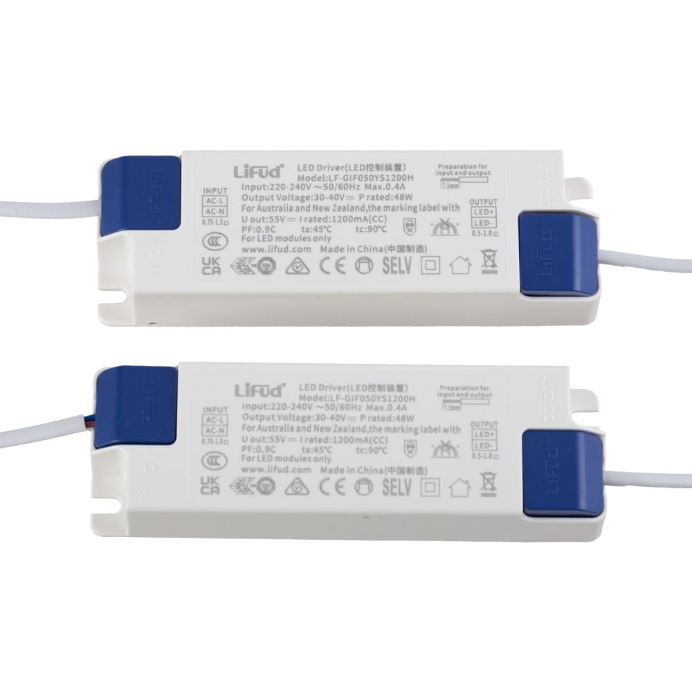 Panel LED 100W 10000Lm 6000ºK 120X60Cm 40.000H Driver Lifud [HO-PBD-60120-LI-CW] | Greenice