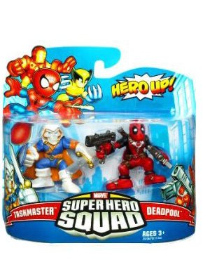 Marvel Super Hero Squad Taskmaster and Deadpool Mini Figure 2-Pack