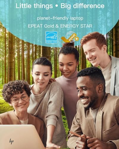 Image of HP 17.3 inch Touchscreen Laptop for Home Office, AMD Ryzen 5 7530U (6-Core), 12GB RAM, 512GB SSD, Wi-Fi 6, Windows 11 Pro, Numeric Keypad, HDMI, Fast Charge, AI Copilot, w /AI Voice Recorder, Pack of 25