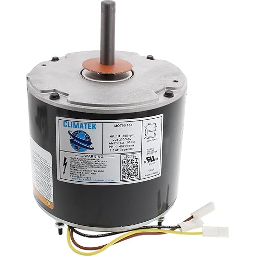 HC39GE242 - Reemplazo exacto ClimaTek para motor de ventilador Carrier Bryant Payne de 14 HP HC39GE242A HB39GQ232 HB38GE242