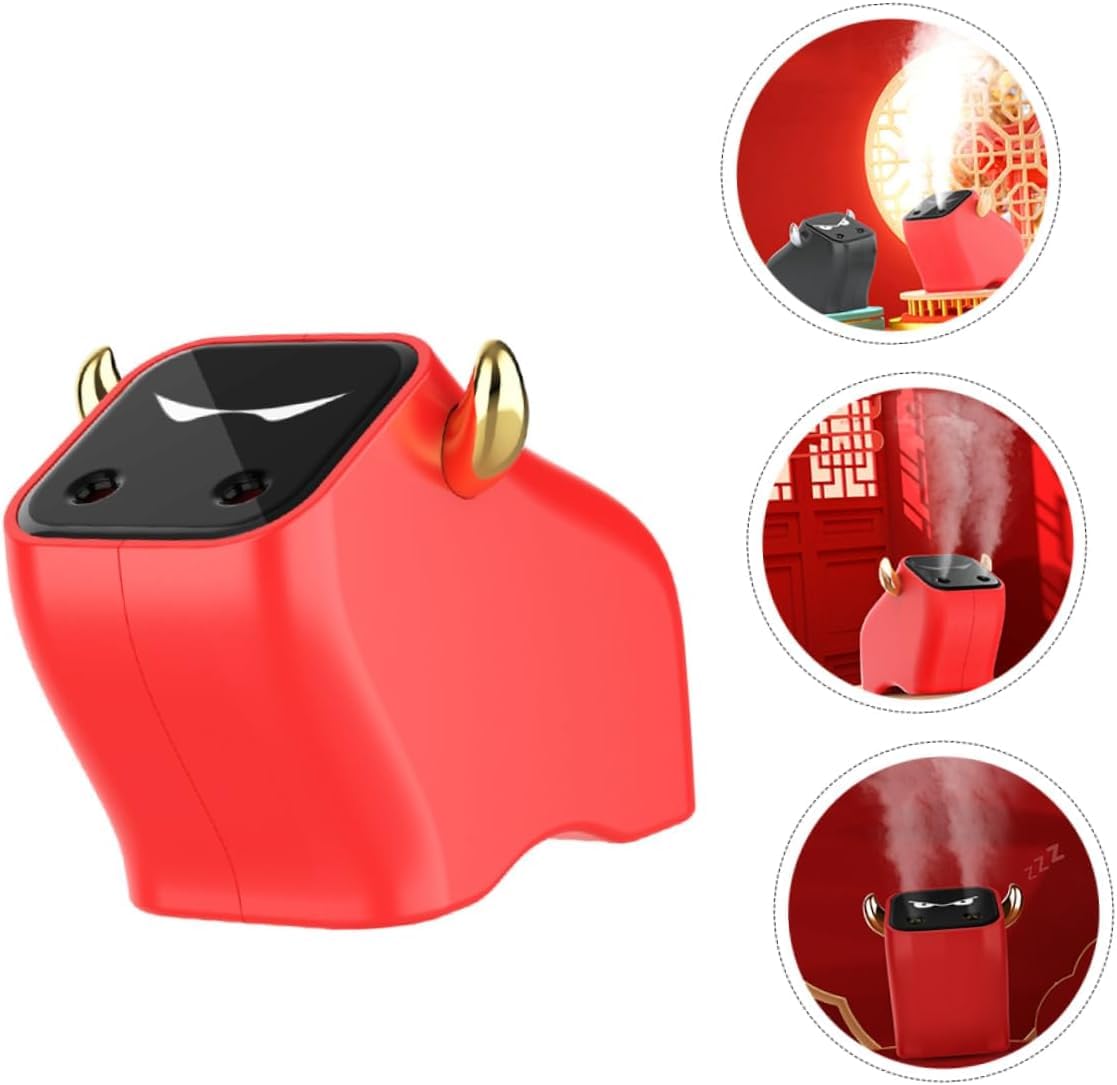 Difusor de aceite esencial, 1 unidad, humidificador, USB, práctico escritorio de aceite esencial for coche, humidificador portátil, purificador de aire duradero, aromaterapia, difusor de aire de plást