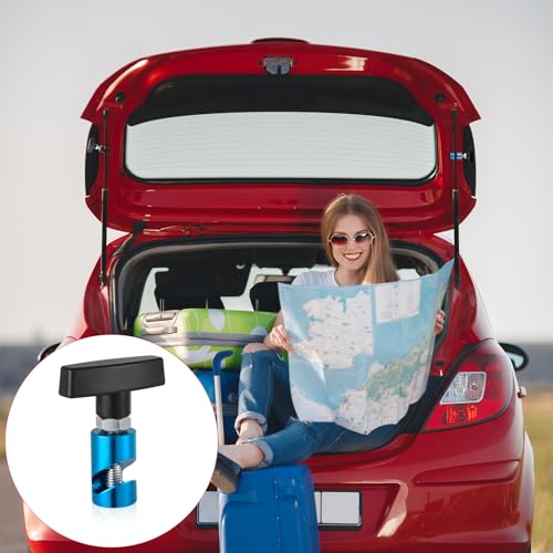 Image of 8 PCS Car Hood Prop Struts Clamp | Hood Strut Clamp Car Hood Holder Lift Support Retaining Clip Rod Retaining Holder Tool (Yellow, Blue, Red and Black)