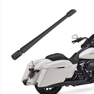 Rydonair Antenna Compatible with Harley Davidson 1998-2020 | 7 inches Flexible Rubber Antenna Replacement | Designed for Optimized FM/AM Reception