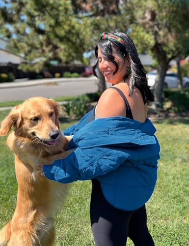 Flygo Womens Oversized Puffer Jacket Lightweight Quilted Jackets Zip Up Warm Padded Coat3