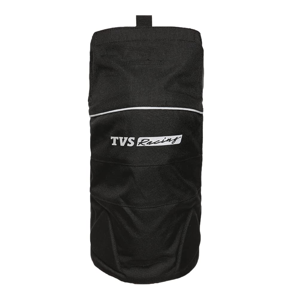 TVS Knee Guards for Bikers-CE Level 2 Certified Impact Resistance, Enhanced Visibility with Reflective Accents, Adjustable & Comfort Fit, 600D Polyester, Breathable for Long Rides (Black-L)-image-37