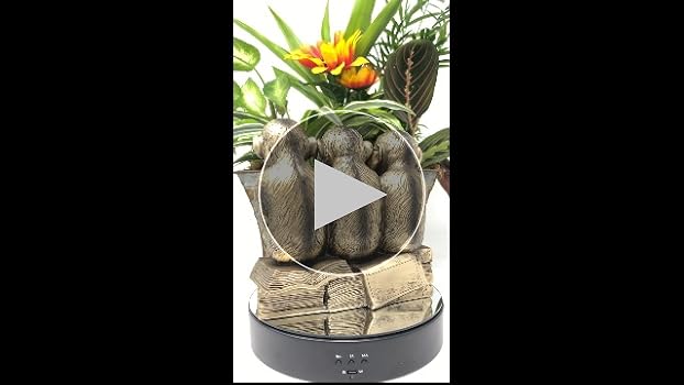ししまるもも　丑三つワラニン　恐怖！うごく銅像 ノベルティ付き Amazon.com: Four Monkeys 雕像Do No Evil Say No Evil Hear No