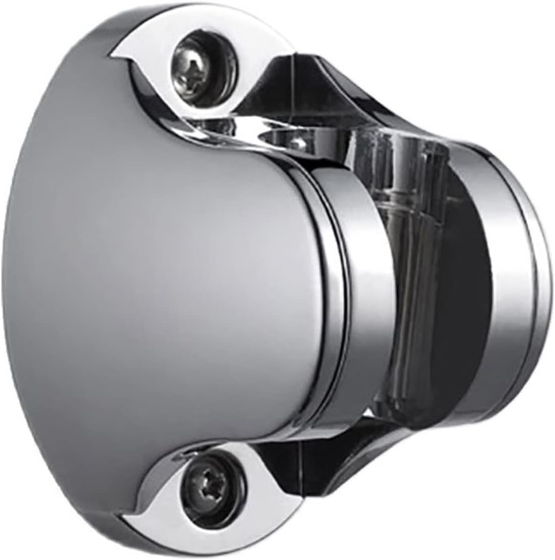 ROHCGHC shower bracket, Universal Adjustable Shower Head Mount, Wall Mounted Bracket With Screws For Handheld, Angle Holder Base