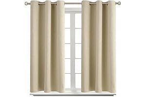 BGment Room Darkening Curtains: 54 inches of Style and Function