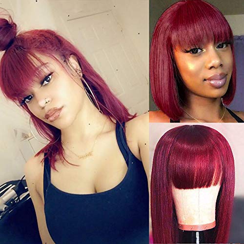 Bob Wig with Bangs, 12