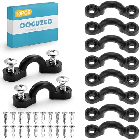 CoguZed 10Pcs Kayak Pad Eye Kit Cover