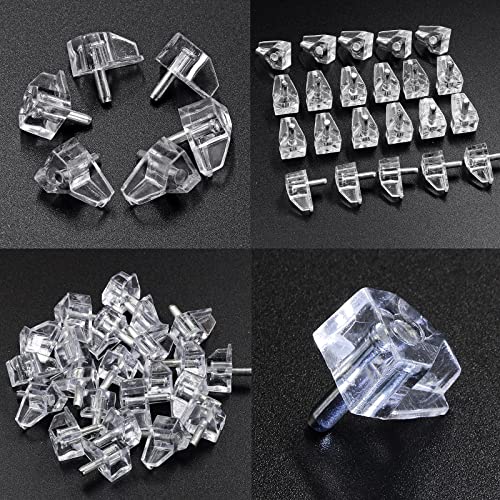 Jamiikury JM20220612 - 001SP 20Pcs Clear Shelf Pegs thumb #6