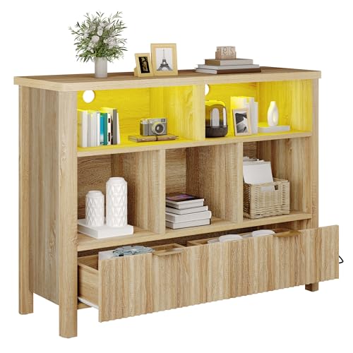 YITAHOME Bookcase with Drawers