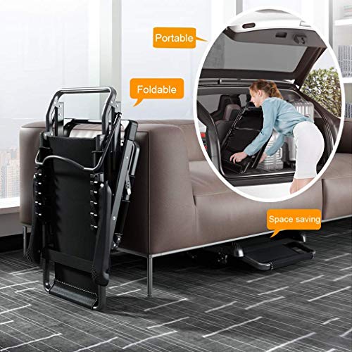 Silla Zero Gravity plegable con reposapiés y portavasos Gra Happy 8