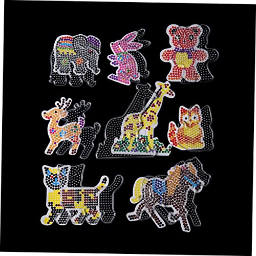 Toyvian 38 Peças Placas De Contas De Fusível Miçangas De Fusíveis Artesanais Diy Arte De Contas De F