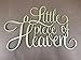 A Little Piece of Heaven Sign for Backdrop,Baby Shower Backdrop Wall Decorations for Baby Shower Decoration,Baptism or Gender Reveal Party Photo Booth Decor