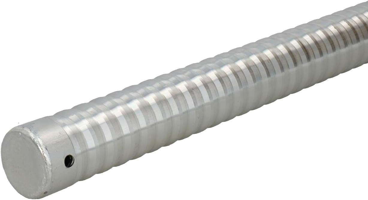 48MM Heavy Duty Ribbed Drop Prop Stand with Clamp 600mm for Trailers TR012_TR021