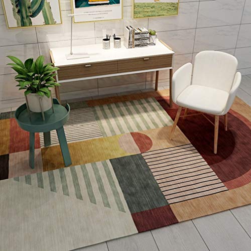 ドアマット すべり止め 洗える おしゃれ 北欧 160*230 折り畳み可能 マイクロファイバードアマット 幾何学 ラグカーペット フロアマット ソフトバスマット ホーム寝室向け 床マット カーペット長方形 センターラグ カラー 絨毯