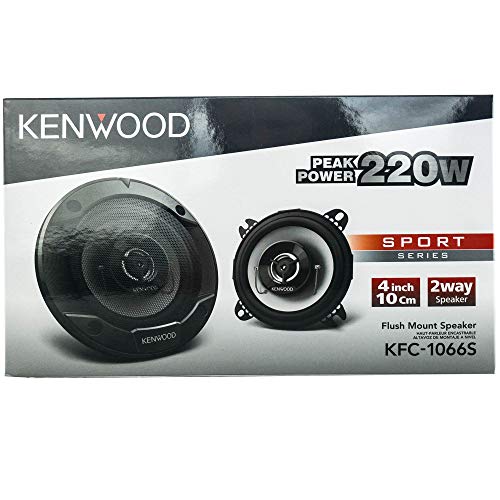Kenwood KFC-1066S 4" 2-way Speakers - Image 6