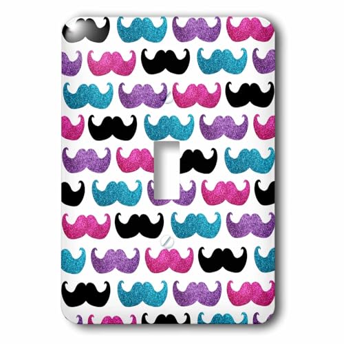 Interrupteur à bascule décoratif moustache trendy chambre ado